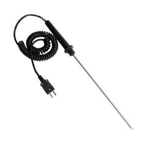 Uei ATT30 UEi 8in J-Type Liquid Temperature Probe with Coiled Cord for DT302 and DT304 Digital Thermometers - ATT30