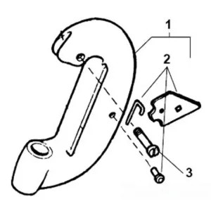 Ridgid 34600 Ridgid 34600 15 Cutter Frame Assembly 