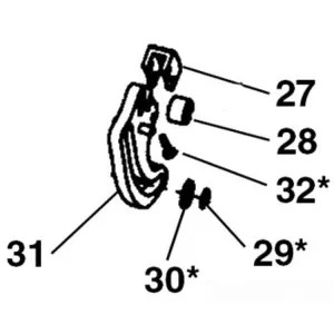 Ridgid 40847 Ridgid 40847 Set of Front Jaws