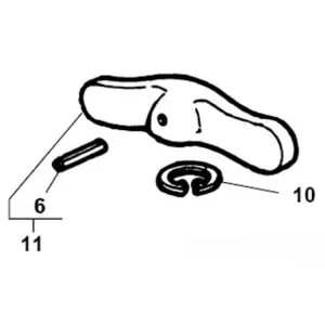 Ridgid 41440 Ridgid 41440 Handle, With Pin 454