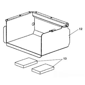 Ridgid 91737 Ridgid 91737 Package of Battery Tray Foam