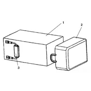 Ridgid 93117 Ridgid 93117 Battery, Color Tool Case