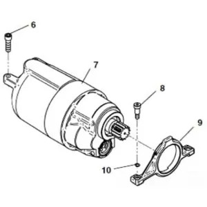 Ridgid 96442 Ridgid 96442 Motor Assembly