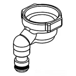 Delta RP61993 Delta RP61993 Chrome Grail Coupling Tee