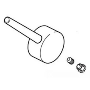 Delta RP62589 Delta Trinsic Chrome Metal Lever Handle Kit for 9159-DST, 9959-DST, and 19933-DST Single-Handle Pull-Down Faucets, ADA - RP62589