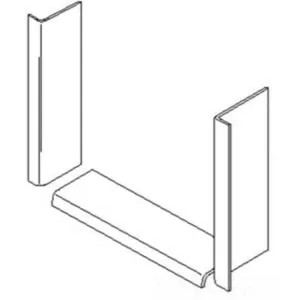 Swanstone TK03610.010 Swanstone SSWTK-010 Window Trim Kit White