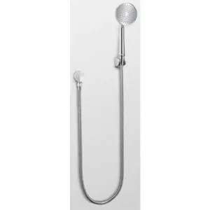 Toto TS300FL51#BN TOTO Traditional Collection Series A 4in Single-Spray Hand Shower with Rubber Nozzles, 2.0 GPM, Brushed Nickel - TS300FL51#BN
