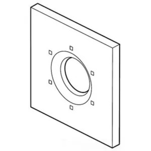 Delta RP62381RB Delta RP62381RB Venetian Bronze Vero 6-Setting Diverter Escutcheon