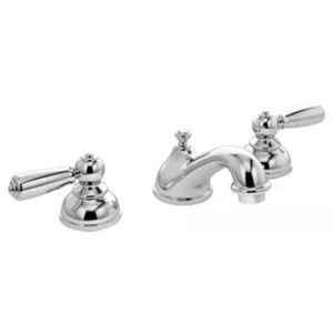 Symmons SLW-4712 Symmons Allura Two-Handle Widespread Lavatory Faucet with Pop-Up Drain Assembly, 2.2 GPM, Chrome SLW-4712
