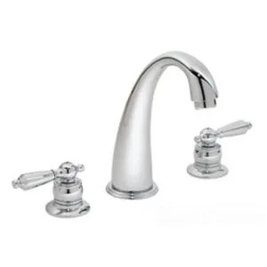 Symmons S-243-LAM Symmons Origins Symmetrix Two-Handle Widespread Lavatory Faucet, 2.2 GPM, High Arc Spout, Chrome - S-243-LAM