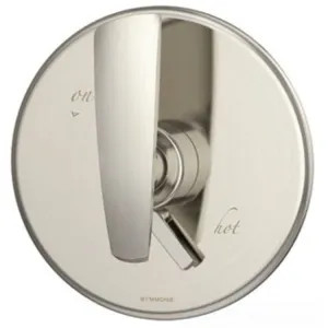 Symmons S-4100-STN-TRM Symmons Naru Valve Trim w/ Volume Control, Lever Handles, Satin Nickel - S-4100-STN-TRM