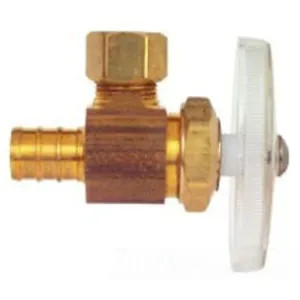 Sioux Chief 648X2FA SIOUX 648X2FA VALVE 1/2PEXX3/8 COMP CHR ANGL STOP FOR NON POTABLE USE