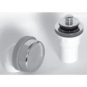 Watco 916-PP-PVC-BN Watco 916-PP-PVC-BN Innovator Push Pull Brushed Nickel Spigot Half Kit