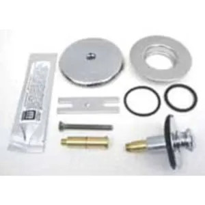 Watco U39290-CP-2H Watco U39290-CP-2H Two-Hole Push Pull QuickTrim Polished Chrome Universal Kit