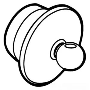 Moen 116607WR Moen 116607WR Part Handle Hub Mount