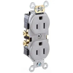 Mars 84748 Mars 84748 Str Blade Receptacles w/ Ground, Duplex Brown 15a 125V 2P 3W