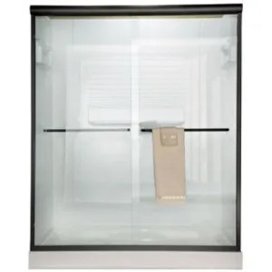 American Standard AM00370422.213T3 American Standard AM00.370422.213T3 Euro Frameless By-Pass Shower Door, Silver