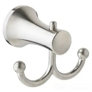 American Standard 8337.210.295 American Standard 8337.210.295 C Series Double Robe Hook, Brushed Nickel