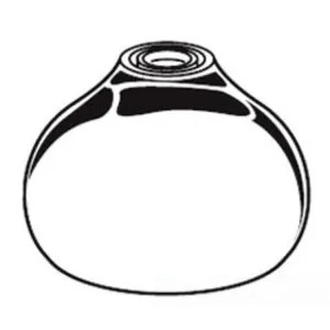 American Standard 066152-0020A American Standard 066152-0020A Chrome Escutcheon