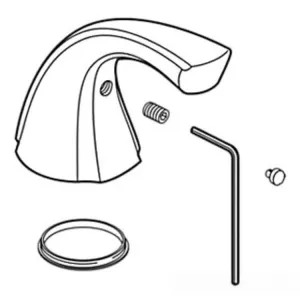 Delta RP61287RB Delta RP61287RB Delta 1-Metal Handle Kit w/ Button-Set Screw (Venetian Bronze)