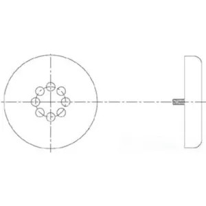 T&S Brass 013922-45 T&S BRASS 013922-45 RWV O'FLOW STRAINER (NO BODY)