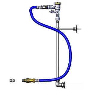 T&S Brass 0RK-SK T&S Brass 0RK-SK Hose Reel Connector Kit: Inlet Elbow, Riser, Vacuum Breaker