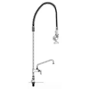 T&S Brass B-0113-ADF10 T&S Brass EasyInstall Pre-rinse Unit - B-0113-ADF10