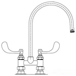 T&S Brass B-0324-129X T&S Brass B-0324-129X Medical Faucet