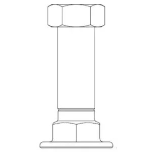 T&S Brass B-0441 T&S Brass B-0441 Inlet Extension