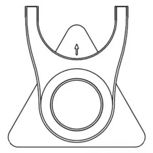 T&S Brass B-0477 T&S Brass B-0477 Wall Support for Knee Action Valve
