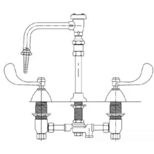 T&S Brass B-0850-01-PV T&S Brass B-0850-01-PV Medical Faucet