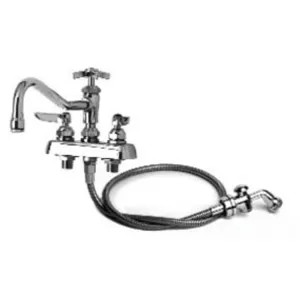 T&S Brass B-1152-092A-VB T&S Brass B-1152-092A-VB Workboard Faucet, Deck Mount, 8