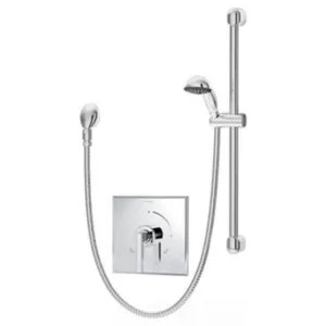 Symmons 3603-H321-V Symmons Duro Hand Shower w/ Valve, Rough-In, Slide Bar, Polished Chrome - 3603-H321-V