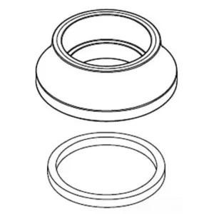 Moen 116639SL Moen 116639SL Part Eschutcheon Bar Single and Two Handle Handle Ring