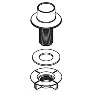 Moen 141007 Moen Part Hose Guide - Chrome (141007)