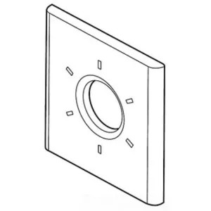 Delta RP53446 Delta RP53446 Delta Escutcheon - Tub and Shower (Chrome)