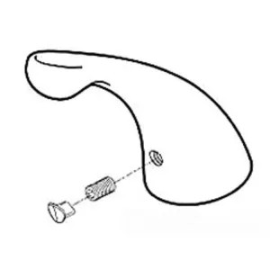 Delta RP44642SS Delta RP44642SS Delta Single Lever Handle Kit (Stainless)