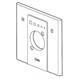 Delta RP49757 Delta RP49757 Escutcheon - Tub And Shower