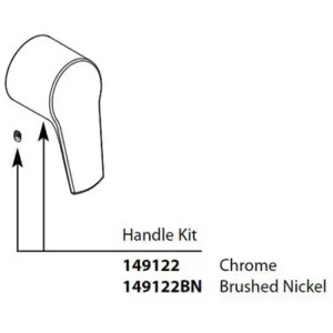 Moen 149122 MOEN 149122 PART POSI SHR HDL CHR CHROME
