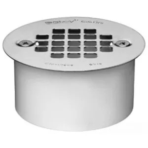 Oatey 43562 Oatey 43562 ABS Snap in Drain W/ Chrome Strainer