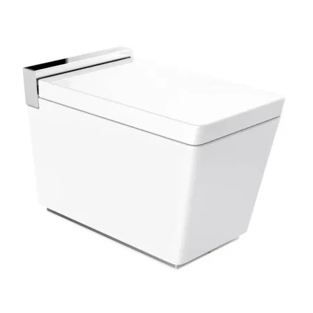 Trone Plumbing GETBCDERN-12.WH Trone Glacera Smart Electronic Bidet Toilet, White - GETBCDERN-12.WH