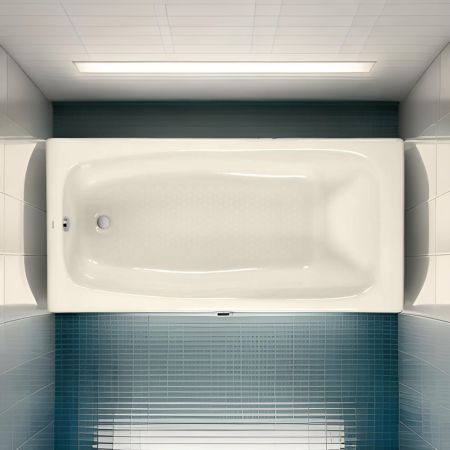 Toto FBY1700P#12 Toto FBY1700P Sedona Beige Enameled Cast Iron Bathtub 66