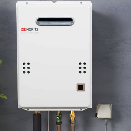 Noritz NR66-OD-LP Noritz Liquid Propane Gas Tankless Water Heater, 6.6 GPM, 140K BTU - NR66-OD-LP