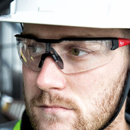 Milwaukee 48-73-2052 Milwaukee 3-Pack Clear Safety Glasses with Anti-Scratch Lenses - 48-73-2052