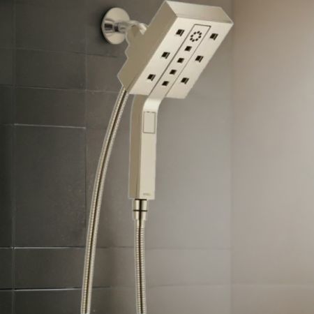 Brizo 86280-PN Brizo Essential Hydrati 2-in-1 Multi-Function Shower, MagneDock, H2Okinetic, 1.75 GPM, Brilliance Polished Nickel - 86280-PN