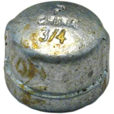 Commodity GALCAP34 Galvanized Cap, 3/4 Inch