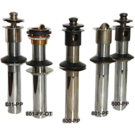 Watco 801-PP-BRS-CP-OT Watco 801-PP-BRS-CP-OT Brass Push Pull Chrome Lavatory Drain outside thread