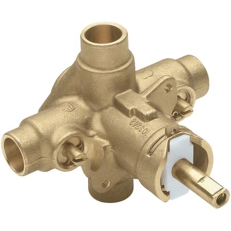 Moen 2570 Moen 2570 M-Pact Posi-Temp Tub/Shower Rough-In Valve w/ Stops, 1/2