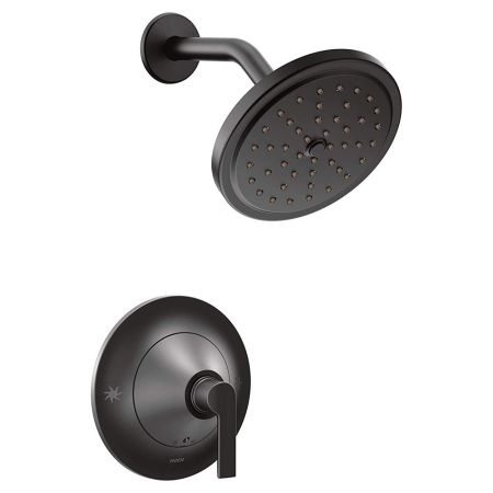 Moen TS2202EPBL Moen Doux Posi-Temp Single-Handle Shower Faucet with 6-3/4