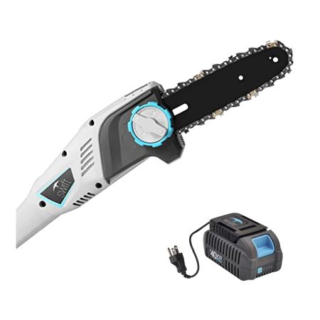 Swift EB608D2 Swift 40V Cordless Pole Saw and 12